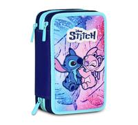 Astuccio 3 zip Completo Scuola Lilo & Stitch - Nuova Collezione 2025/2026