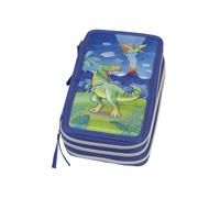 Faber-Castell 573041 - Astuccio scolastico triplo - Dinosauro