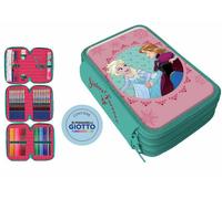 Astuccio 3 Zip Disney Frozen Completo