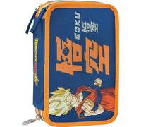 Astuccio 3 Zip Dragon Ball Blu/Arancione super completo