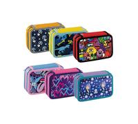 Astuccio 3 Zip Fantasy - 13 x 20 x7,5 cm - colori assortiti - Favorit