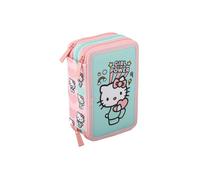 Astuccio 3 Zip Hello Kitty Sanrio - Maricart
