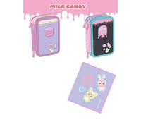 Astuccio 3 Zip Milk Candy - Maricart