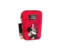 Astuccio 3 Zip Minnie Mouse Disney