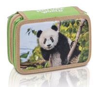 Astuccio 3 Zip Nature World - Fantasia Assortita - 12 Pastelli + 18 Pennarelli -