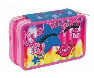 Astuccio 3 Zip Seven facce sj new completo Giotto Top. supermina frixion