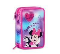 Astuccio Minnie Chic Touch 3 Zip 44 Pezzi
