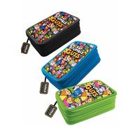 Astuccio 3 zip Stumble Guys TINTA UNITA