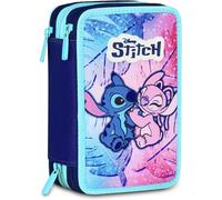 ASTUCCIO 3ZIP LILO E STITCH SCUOLA CON COLORI GIOTTO