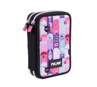 MILAN® Plumier 2 piani con contenuti serie speciale Aliens 2