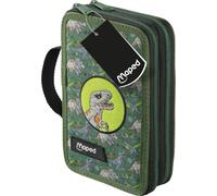 Maped - Astuccio scolastico Garnie Dino - Motivi DOP originali, manico pratico, cerniera resistente - Alta qualità e durevole - Astuccio scuola per bambini progettato per il rientro scolastico