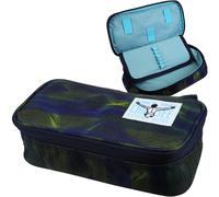 Astuccio a Scompartimenti Portamatite Box Tombolino Scuola Rigido Custodia