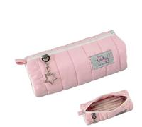 Astuccio - Ampia Capienza | Borsa Penna in Nylon Estetica | Multifunzionale Portamatite | Borsello Portatile Robusto | per Scuola, Viaggi | Semplice Contenitore Articoli di Cartoleria