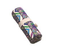 Astuccio arrotolabile per matite, astuccio arrotolabile per matite | organizer per riporre portapenne | portapenne con 48 slot, portapenne, astuccio per matite, borsa