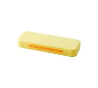 Astuccio Astuccio for matite semplice a doppio strato for penne multifunzionale di grande capacità Ordinamento Materiale scolastico for cancelleria for studenti(Yellow)
