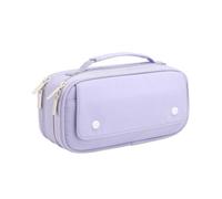 Astuccio,Astuccio in Tela A Tinta Unita, Capiente E con Scomparti Multipli, Ideale per Studentesse E Ragazze.