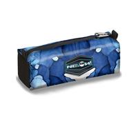 ASTUCCIO BAULETTO NEON GUT AZZURRO SFUMATURE FANTASIA SINGOLA ZIP SCUOLA RAGAZZI