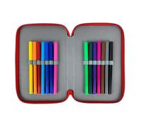 Astuccio borsello scuola Disney Mickey Mouse ufficiale colori 2 scomparti 4329