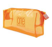 Astuccio bustina neon trasparente Arancio