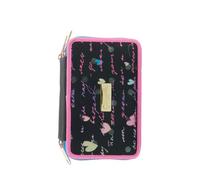 ASTUCCIO CAMOMILLA dreams&flowers astuccio 3 zip JET BLACK ND scelta=P JET BLAC