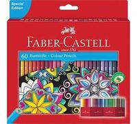 Astuccio cartone con 60 matite colorate permanenti Eco