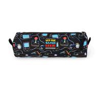 Astuccio, Chiusura a Zip, Realizzato da Plastica riciclata, Resistente, Pratico, 22x6 cm