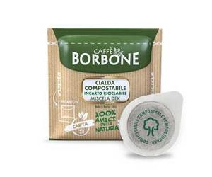 ASTUCCIO CIALDE MONODOSE DI CAFFE' MISCELA DEK VERDE DECAFFEINATA - 50PZ