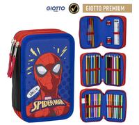 Astuccio completo deluxe 3 zip Giotto - Spiderman