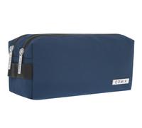 ASTUCCIO CON 2 ZIP MONOCOLORE BLU COMIX