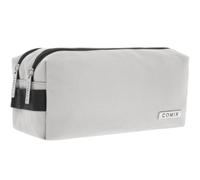 ASTUCCIO CON 2 ZIP MONOCOLORE GRIGIO MELANGE COMIX