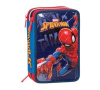 Astuccio con 3 zip con Spider-Man Hang Time Marvel completo di 45 pezzi - Seven Zaini e Astucci>Zaini e Trolley Scuola Primaria