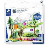 Astuccio con 48 matite colorate esagonali in colori assortiti, linea Design Journey