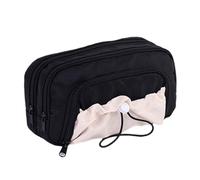 Astuccio con coulisse in tessuto multistrato con grande capacità per materiale scolastico, ragazzi e bambini, elementi essenziali da viaggio per ragazzi e bambini
