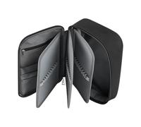 Astuccio con divisori rimovibili, 23 x 16 x 7 cm, 72 scomparti, organizer per articoli scolastici, astuccio con cerniera con divisori rimovibili, facile da organizzare, per penne, pastelli, pennarelli