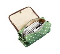 Astuccio Contenitore per Cancelleria con Estetica Vintage a tema Riccio | Portapenne Portatile per studenti, ragazze, adolescenti, per la scuola superiore, in viaggio, a scuola e a casa