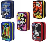 Astuccio corredo 3 zip-Comix Flash,modello casuale