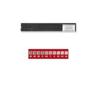 Astuccio da 2 Mine Nere F da 2 mm. Duo KOHINOOR (12 Pz). Mine nere