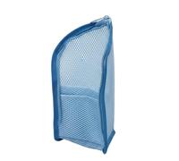 Astuccio da toilette da viaggio | custodia pieghevole e sospesa, astuccio da toilette verticale da viaggio, per detergente viso lozione dentifricio sapone campeggio viaggi d'affari e weekend, blu, Se