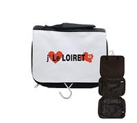 Astuccio da toilette da viaggio da appendere a J'aime la loiret, Nero , taglia unica
