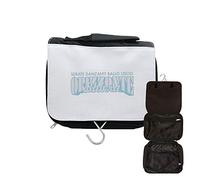 Astuccio da toilette da viaggio da appendere Logo Testo balera, Nero , taglia unica