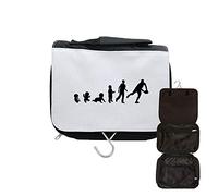 Astuccio da toilette da viaggio per appendere bambino evoluzione Rugby, Nero , taglia unica
