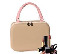 Astuccio da trucco per donne, astuccio cosmetico da donna, Eva - borsa portatile con scomparti modulabili per organizzazione, pratica per famiglie, amici, sport all'aria aperta, palestra