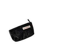 Astuccio da viaggio in tela con motivo floreale in rilievo retrò, 25, Taglia unica