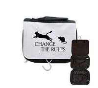 Astuccio da viaggio per appendere Change The Rules, Nero , taglia unica