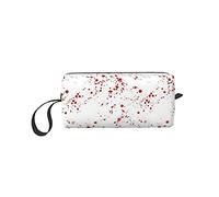 Astuccio da viaggio per cosmetici, penne, matite, cosmetici, cosmetici, portatile, multifunzione, con cerniera, Come nella foto, Taglia unica, Beauty Case