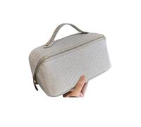 Astuccio da viaggio per trucchi, astuccio per trucchi, astuccio per trucchi, borsa per trucchi, borsa portatile per artista, con cerniera, per donne, ragazze, cosmetici, pennelli per il trucco