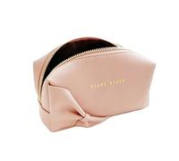 Astuccio da viaggio per trucco, borsa per trucco, borsa per trucco, borsa per il trucco, borsa per il trucco portatile per artista con divisori con cerniera per donne e ragazze, cosmetici, pennelli