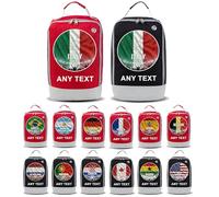 Astuccio da viaggio personalizzabile per scarpe da calcio Coppa del mondo 2026- Borsa impermeabile antiodore - Portascarpe da uomo, lavabile, adatto a calcio, rugby, danza