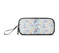 Astuccio di grande capacità, con albero di koala, 3 scomparti, portapenne, organizer per cancelleria, per scuola, ragazza, ragazzo, adolescente, Multi, Zaino per la scuola
