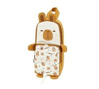 Astuccio di grande capacità con grazioso design a fragola, astuccio divertente ed estetico con cuore glitterato Happy Times, organizer per cancelleria in tela per ragazze, bambini, studenti, 8156